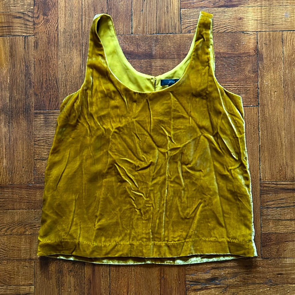 Velvet Ochre Tank